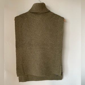 Turtleneck poncho H&M